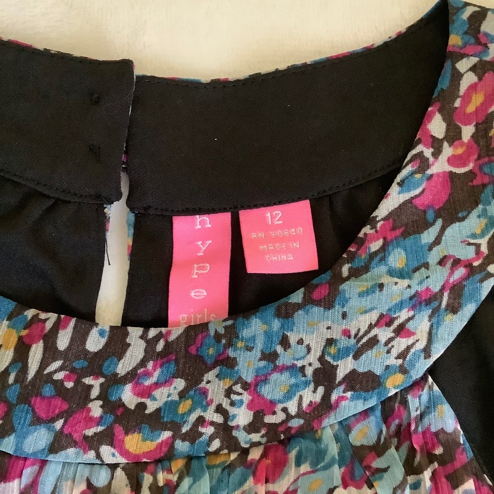 NWOT Pleated Dress Girls Size 12 - Picture 6 of 15